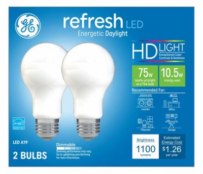 GE G E Lighting 93127610 Led A19 Bulb 13W 1100 Lumens 2 Pack