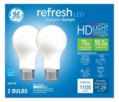GE G E Lighting 93127610 Led A19 Bulb 13W 1100 Lumens 2 Pack
