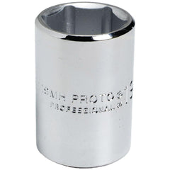PROTO Proto J5419MH 19mm 1/2 Drive 6-point Chrome Hand Socket