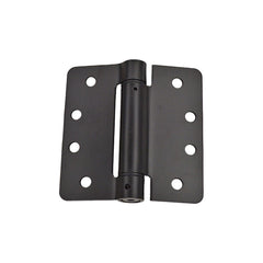 EMTEK Emtek 95024US19 Steel Spring Hinge Pair Flat Black Ul
