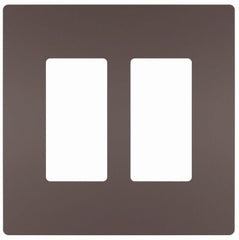LEGRAND Pass Seymour RWP262DBCC6 Screwless Wall Plate 2 Gang