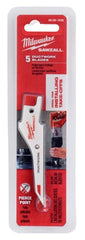 MILWAUKEE Milwaukee 48-00-1630 2in Ductwork Sawzall Blade 5 Pack