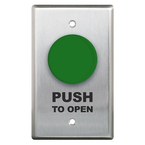 CAMDEN DOOR CONTROLS Camden Door Controls CM-420G/3 Single Gang Exit Push Button