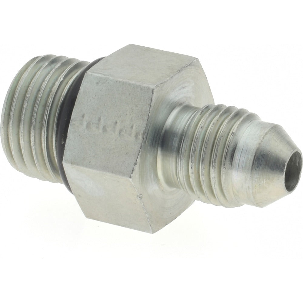 PARKER Parker 4-6 F5OX-S Steel Flare to Sae-orb Connector 1/4 in