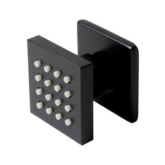 ALFI ALFI AB3820-BM Body Spray 2 Inch Square Adjustable Shower Body Spray