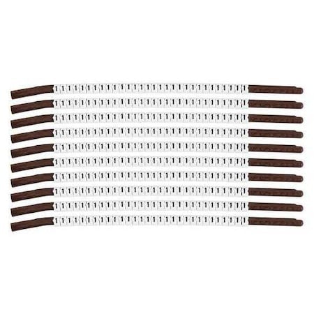 BRADY Brady SCN15-1 ClipSleeve Wire Marker Pack of 300 Size 15