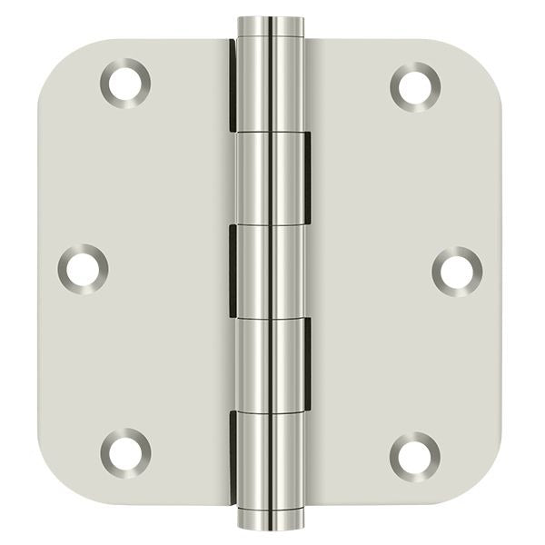 DELTANA Deltana DSB35R514 Radius Door Hinge Bright Nickel