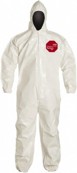 DUPONT Dupont SL127BWHXL001200 Disposable Coveralls Xl Tychem 4000