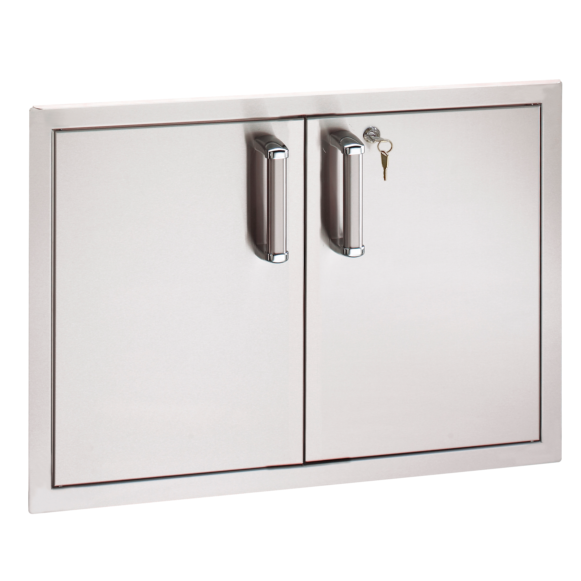 FIRE MAGIC GRILLS Fire Magic Grills 53930KSC Flush Double Access Doors with Lock (21 inches h x 30 inches w)