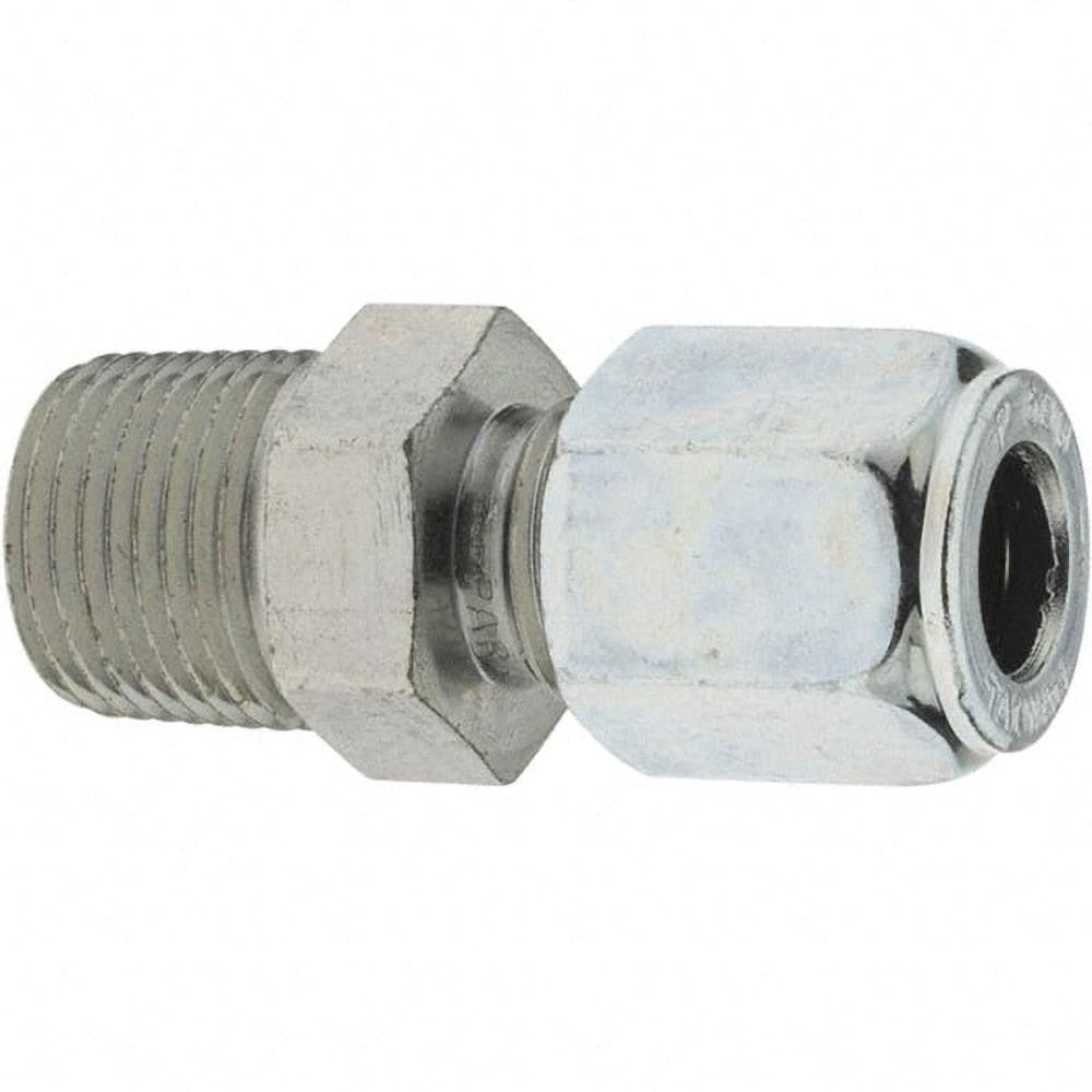 PARKER Parker PT-00103 Bite-type Male Connector 3/8 in Steel