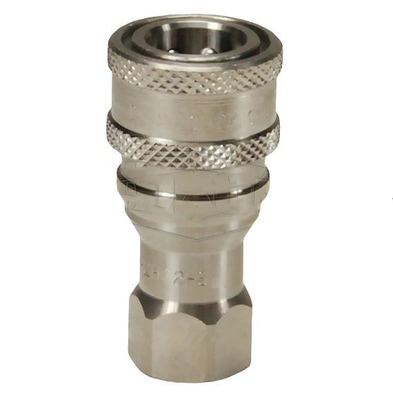 DIXON VALVE Dixon Valve 2HF2-SS-LS H-Series ISO-B coupler 1/4 inches