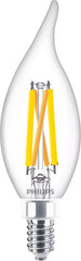 PHILIPS Philips 566687 BA11 Antique Filament LED Bulb 5W (3 Pack) Replaces 60W
