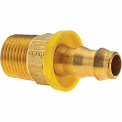 PARKER Parker 30182-6-6B Male Connector 3/8-18 Nptf Brass Barb