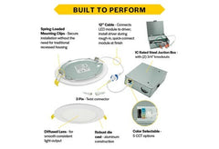 HALCO LIGHTING Halco 89094 ProLED Resi Slim Downlight 11W (6in)