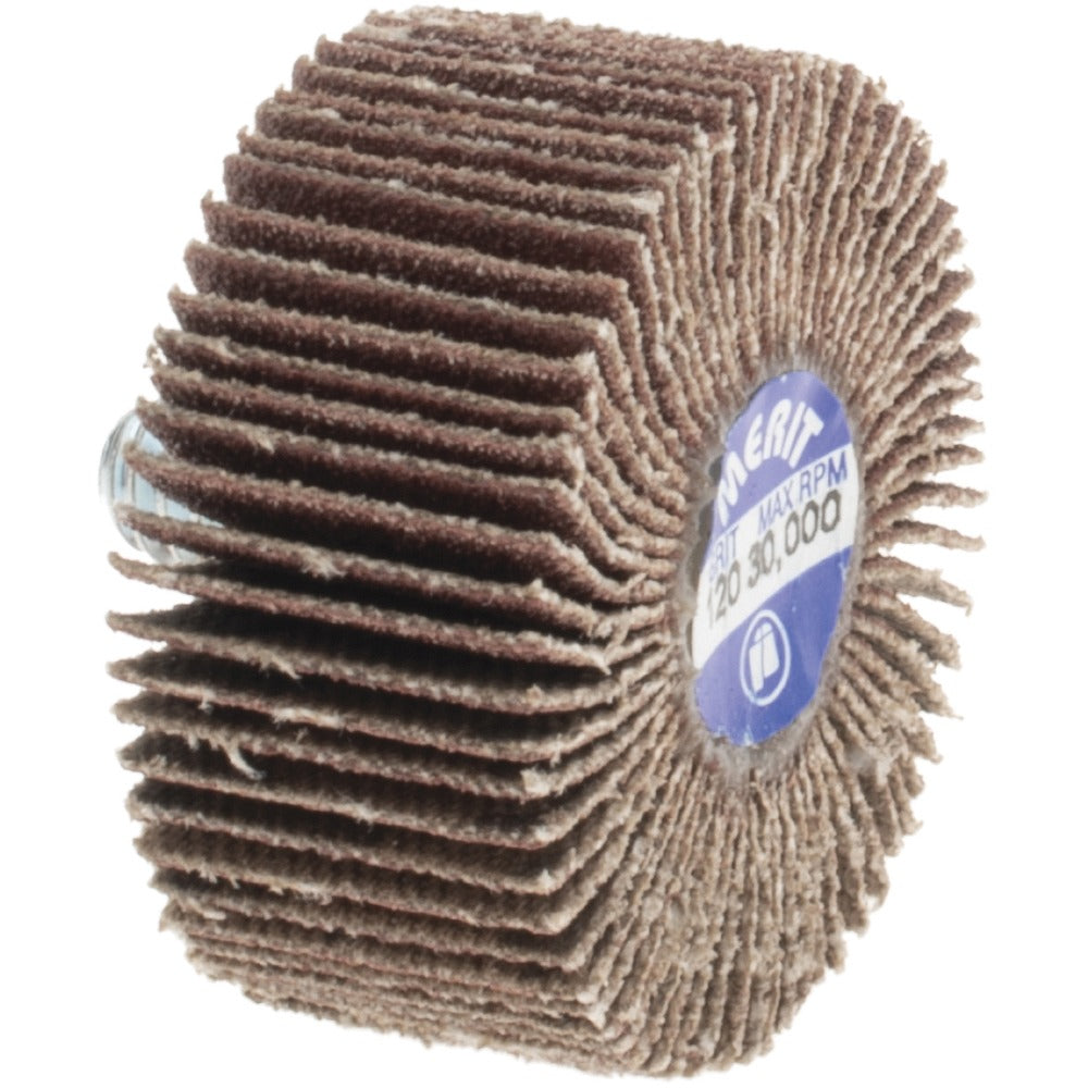 MERIT Merit Abrasives 08834132003 Mounted Flap Wheel 120 Grit
