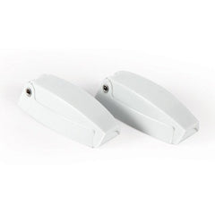 CAMCO Camco Mfg 44173 Baggage Door Catch Polar White 2 Pack