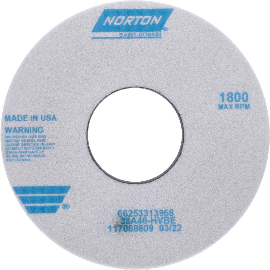 NORTON Norton 66253313968 Surface Grinding Wheel 46 Grit 14in