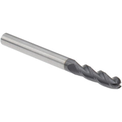SECO TOOLS Seco 17003781 Ball End Mill 1/8 in 3 Flute Solid Carbide Altin