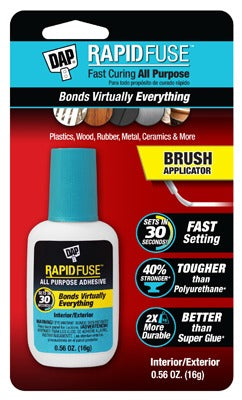 DAP Dap Inc 173 Rapidfuse Brush on Adhesive 16 Gram