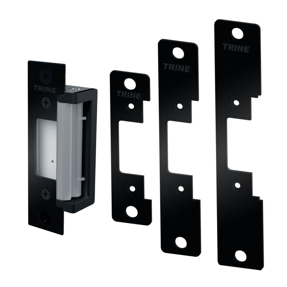 TRINE Trine 4300BLK Electric Strike Cylindrical Locks Black