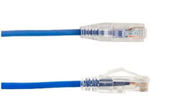 INTELLINET Intellinet 077-2065/7bl Cat 6A Slim Patch Cord 7ft Blue