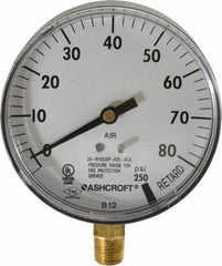 ASHCROFT Ashcroft 662876002658 Pressure Gauge 0-100 Psi 3.5 in