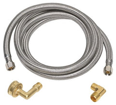 HOMEWERKS WORLDWIDE Homewerks 7223-72-38-6E Dishwasher Supply Line 3/8in X 72in