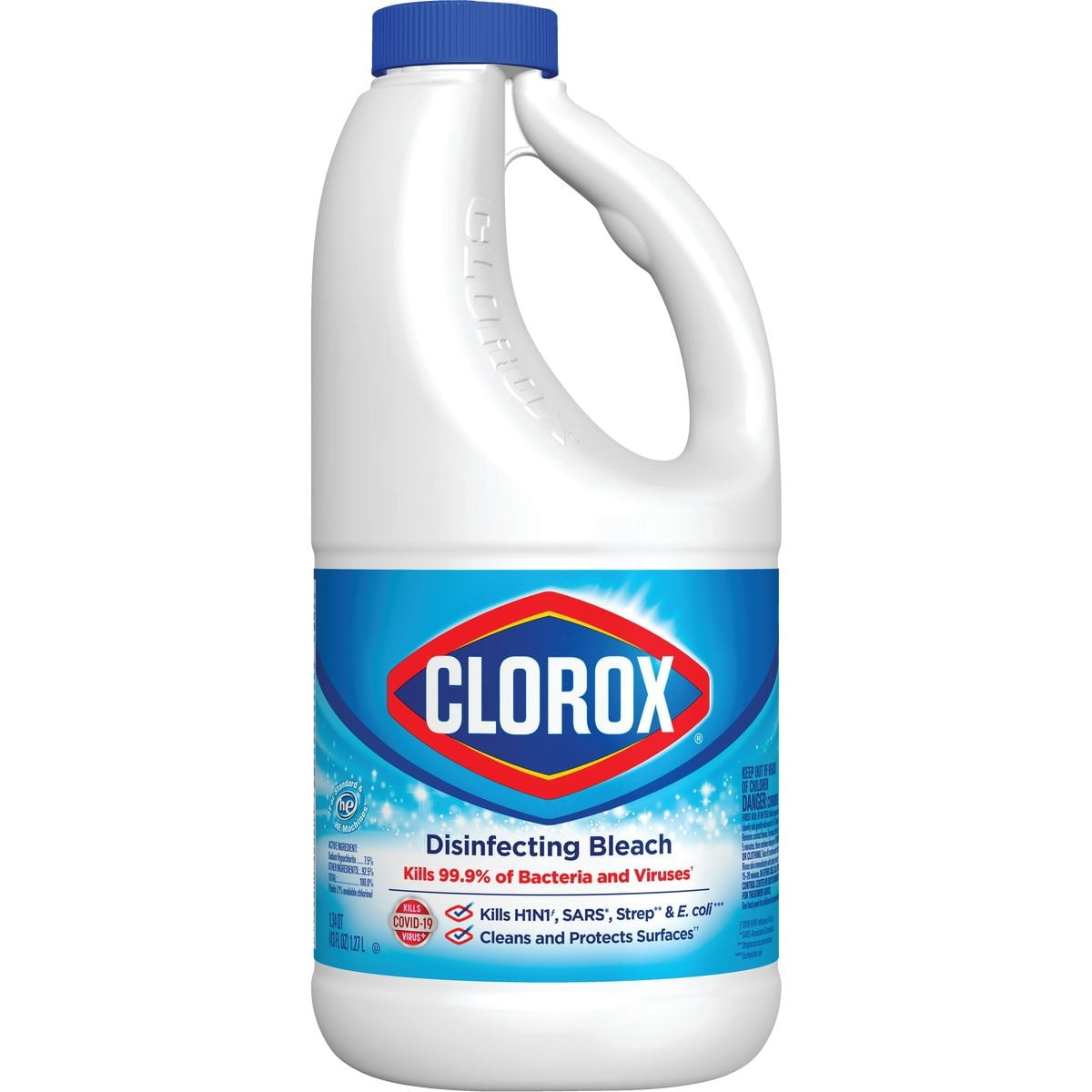 CLOROX Clorox 32260 Regular Bleach 43 oz Pack of 6