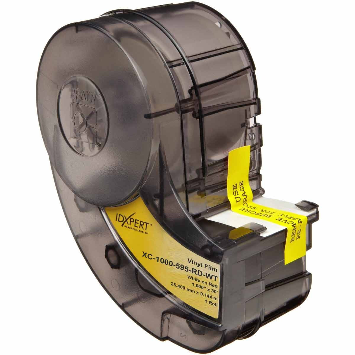 BRADY Brady XC-1000-595-RD-WT Label Vinyl 1 in x 30 ft (Cartridge)