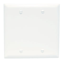 LEGRAND Legrand TP23-W Trademaster Standard Blank Wallplate (2-Gang 4.7 in)