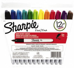 SHARPIE Sharpie 30072 Permanent Markers Fine Point 12 Pack