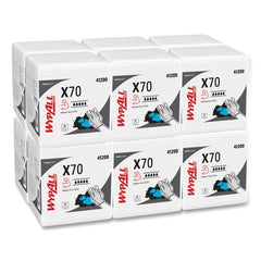 KIMBERLY-CLARK Kimberly-Clark KCC41200 WypAll PowerClean X70 medium duty cloths 12.5 x 12 12 packs/carton KCC41200