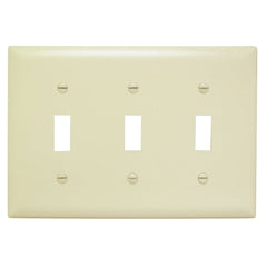 LEGRAND Legrand TP3-I TradeMaster 3-Gang Nylon Wall Plate (Standard Size)