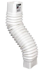 AMERIMAX Amerimax Home Products 37084 Flex Downspout Elbow 2x3 White