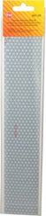 PETERSON MANUFACTURING Peterson 467-4K Rectangular White Reflector 12x2 in Adhesive