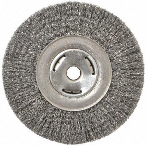 WEILER Weiler 93632 Wheel Brush 7 Inch Carbon Steel Crimped
