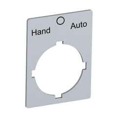ABB Abb Sk 615 550-80 Legend Plate Hand Off Auto 22mm