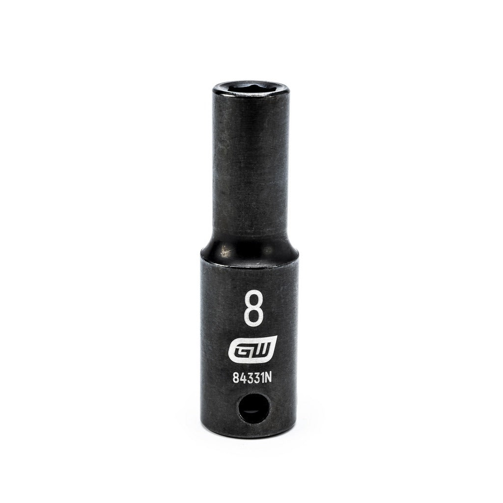GEARWRENCH Gearwrench 84331N Impact Socket 3/8 in Drive 8mm 6-pt