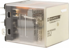SCHNEIDER ELECTRIC Square D 8501RSD43V53 General Purpose Relay 3PDT 24 Vdc