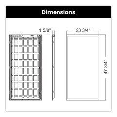 HALCO LIGHTING Halco Lighting 90520 LED 2x4 Flat Panel Selectable 30/35/40W (2x4) FPL-24-LS-CS-UNV