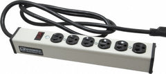 WIREMOLD Wiremold ULB620-6 Power Outlet Strip 20A 120V 6 Outlets