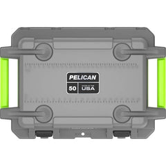 PELICAN Pelican 50Q-1-DKGRYEGRN Elite Cooler 50 Qt (50Q-1-DKGRYEGRN)