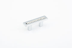 SCHAUB Schaub 301-26 Cabinet Pull Crystals 32mm Polished Chrome