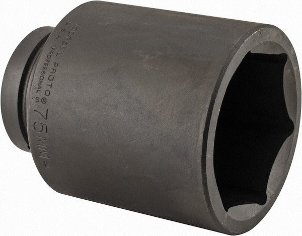 PROTO Proto J10075ML Impact Socket 1 in Drive 75mm 6-point