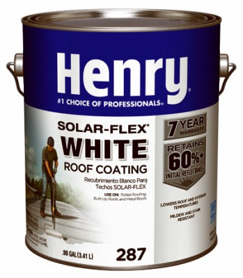 HENRY Henry Co HE287SF046 Elastomeric Roof Coating 1 Gallon White