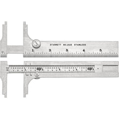 STARRETT Starrett 53124 Vernier Caliper 0-4.75 in Stainless Steel