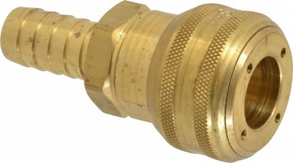 PARKER Parker B38-7B Hose Barb Pneumatic Coupler 3/4 Inch Brass