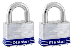 MASTER LOCK Master Lock Co 5T Laminated Steel Padlock 2 Pack