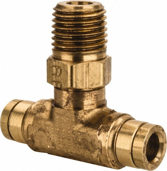PARKER Parker 172PTC-4-4 Swivel Male Branch Tee 1/4 in Od Npt