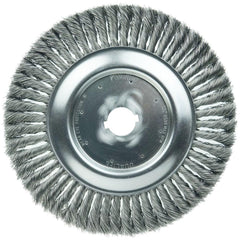 WEILER Weiler 08179 Wheel Brush 10 Inch Knotted Carbon Steel